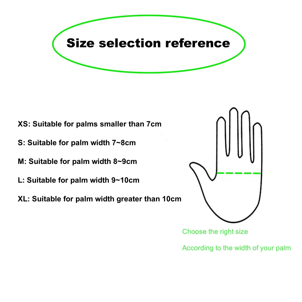 Black Thickened Disposable Gloves PVC Nitrile Rubber Protective Food-Grade Dishwashing