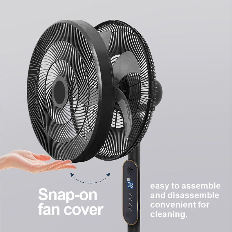 Multifunctional floor electric stand fan ,16 inch standing fan with remote control standing fan 3 in 1 ,table wall stand fan