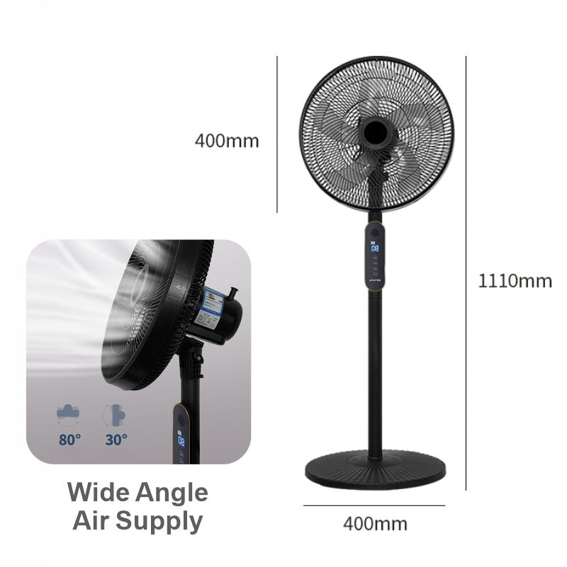 Multifunctional floor electric stand fan ,16 inch standing fan with remote control standing fan 3 in 1 ,table wall stand fan