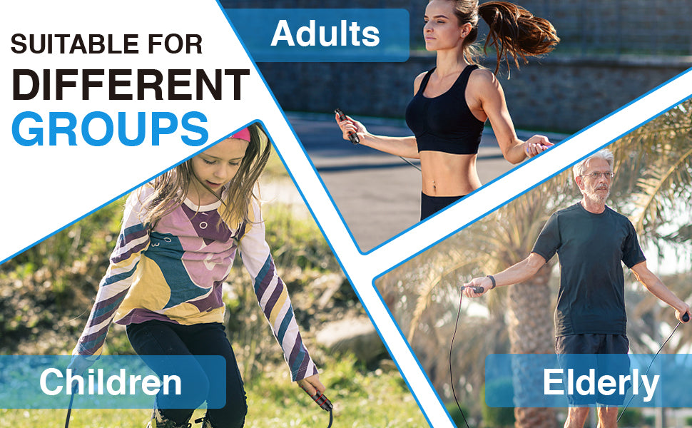 Fitness Equipment Wholesale Sports Weighted Speed Jump Rope Skipping Jump Ropes for Fitness