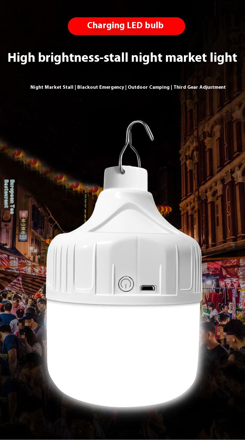 High-Power Ultra-Bright LED Camping Lamps Rechargeable Emergency Bulb Lanterns for Outdoor Use