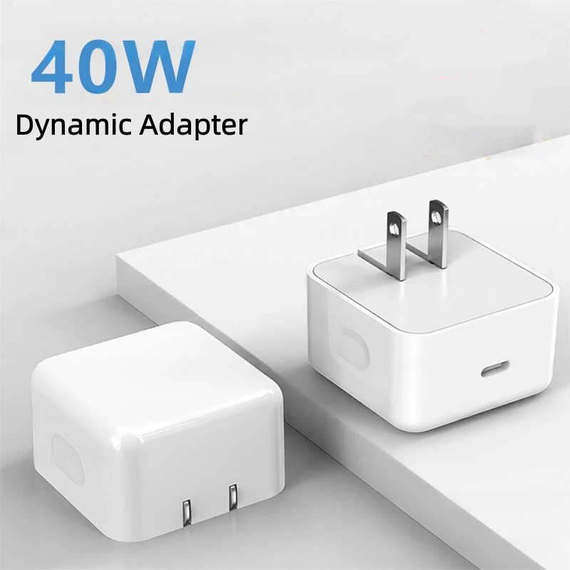 High Quality Original 40W Dynamic Adapter for iPhone Fast Charger TYPE-C Usb Wall Charger PD 3.0