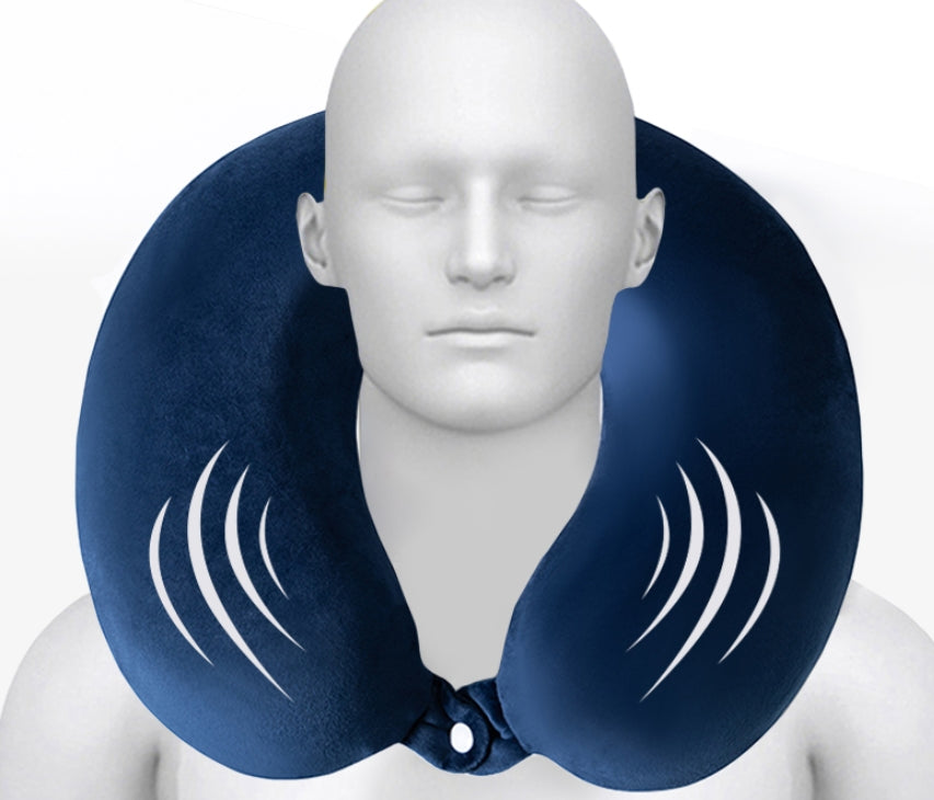 Travel Aircraft Neck Pillow U-Shaped Memory Cotton Nonwoven Technics