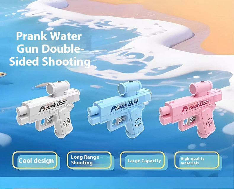 Double-Sided Reverse Mini Water Gun Popular Internet Prank Toy for Children Small for Toy