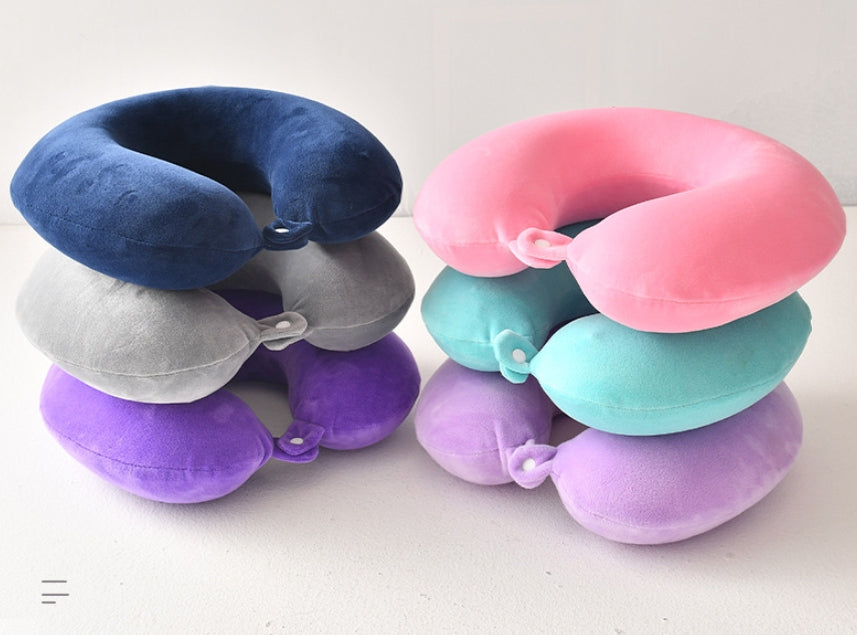 Travel Aircraft Neck Pillow U-Shaped Memory Cotton Nonwoven Technics