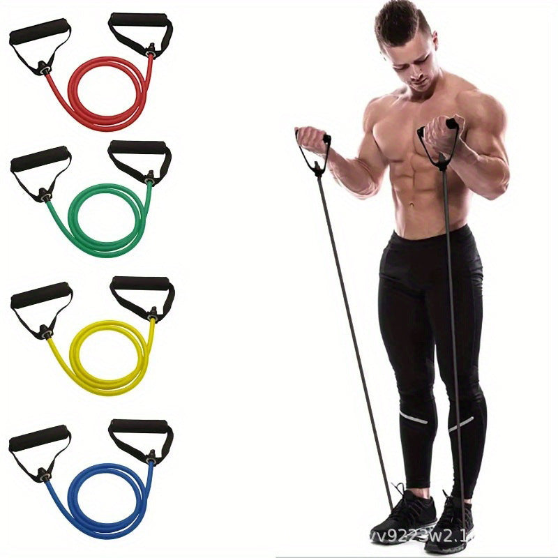 Single-bar resistance band fitness pull-up bar single-type resistance rope home elastic rope fitness equipment