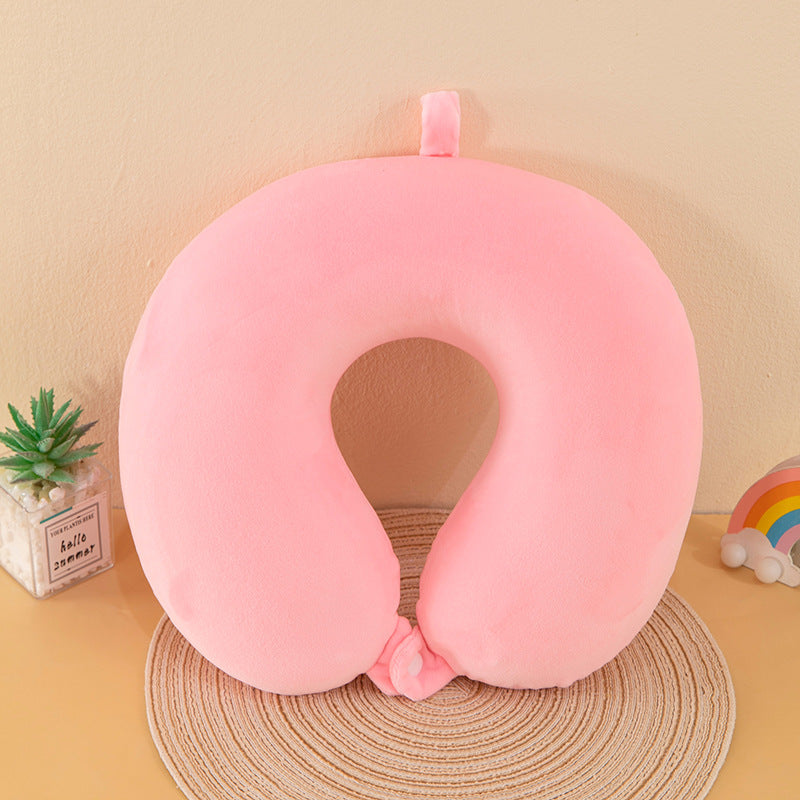 Travel Aircraft Neck Pillow U-Shaped Memory Cotton Nonwoven Technics