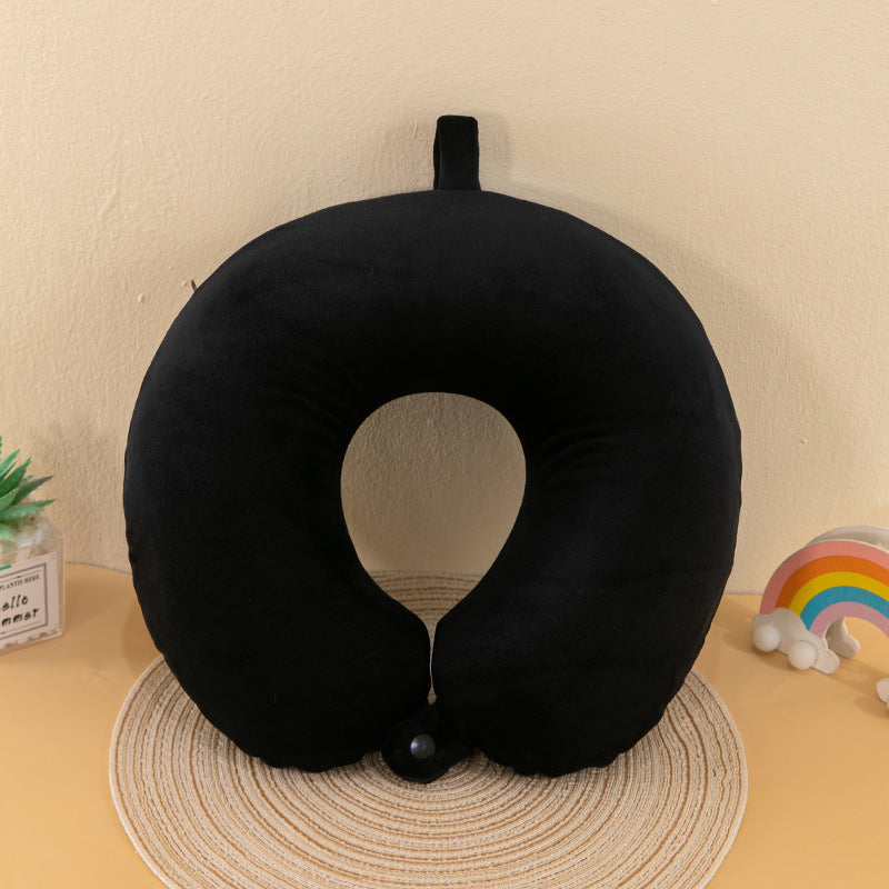 Travel Aircraft Neck Pillow U-Shaped Memory Cotton Nonwoven Technics