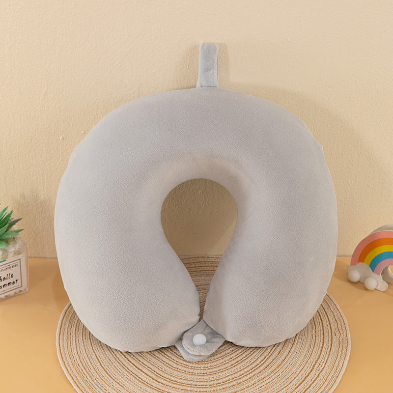 Travel Aircraft Neck Pillow U-Shaped Memory Cotton Nonwoven Technics