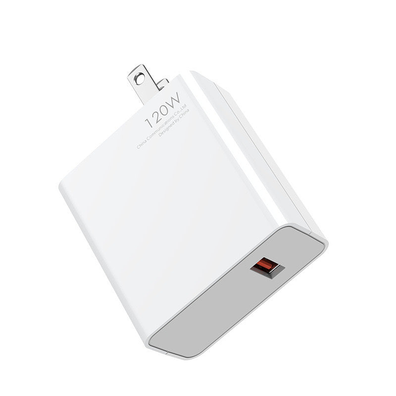 67W UK Standard USB Charger Compatible with Xiaomi 120W Super Fast Charging Head