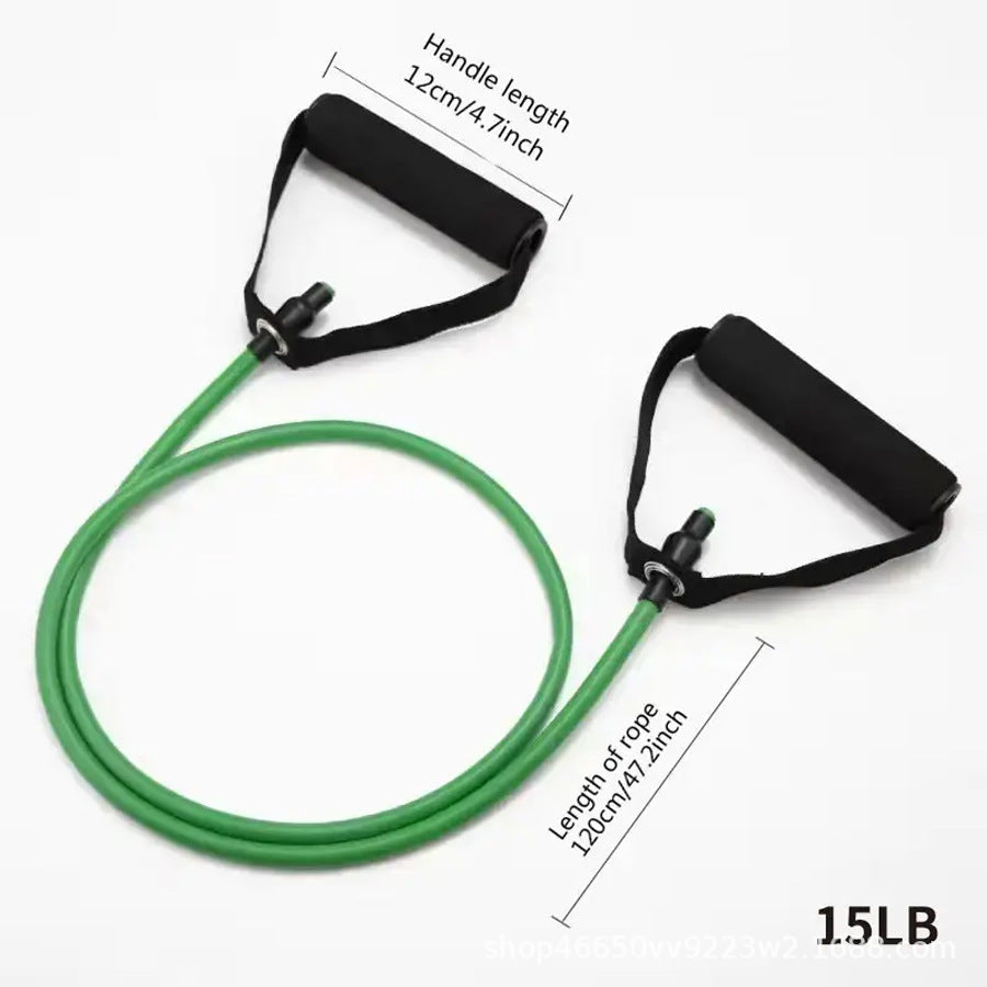 Single-bar resistance band fitness pull-up bar single-type resistance rope home elastic rope fitness equipment