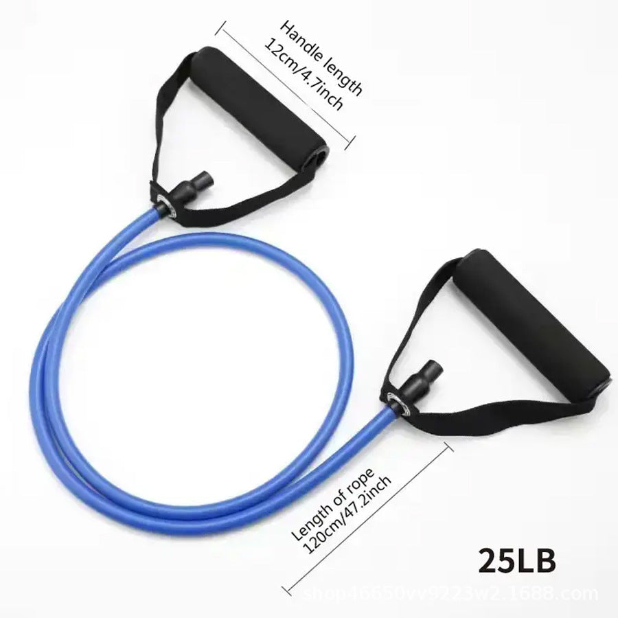 Single-bar resistance band fitness pull-up bar single-type resistance rope home elastic rope fitness equipment