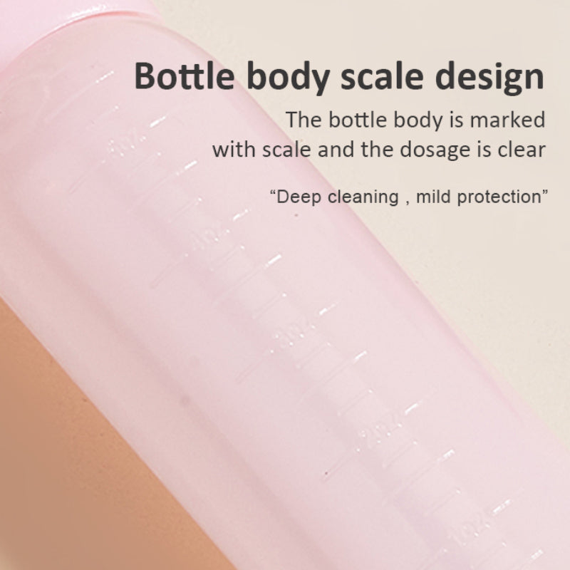 Silicone shampoo bottle PP Hair Dye Bottle With Aplicator, Oil Bottle Brush, Scalp Massage Brush Hair dye bottle