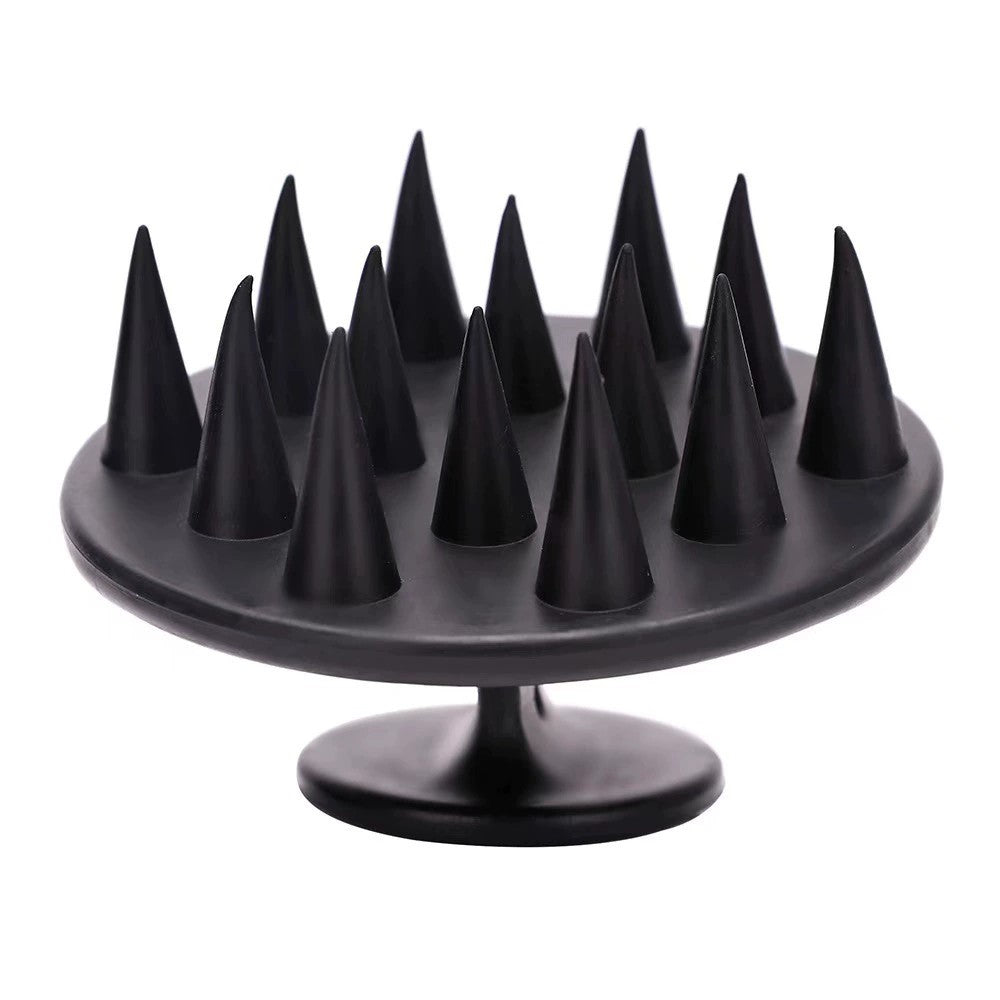 Silicone Hair Scalp Massager Shampoo Brush Hair Scrubber Waterproof Massager Shampoo Hair Brush