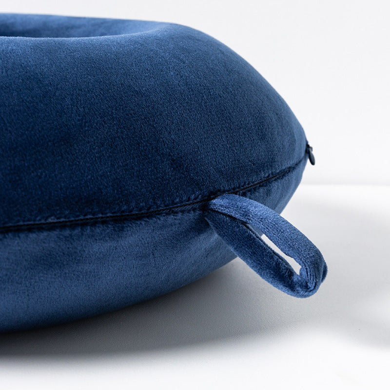 Travel Aircraft Neck Pillow U-Shaped Memory Cotton Nonwoven Technics