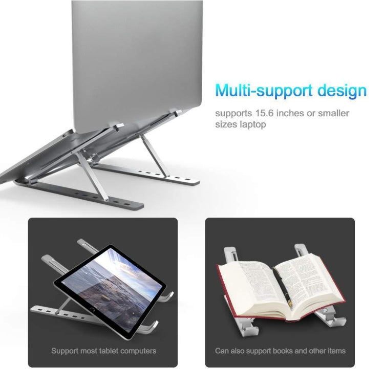 Aluminum Alloy Couch Notebook Mount Sofa Foldable Laptop Stand