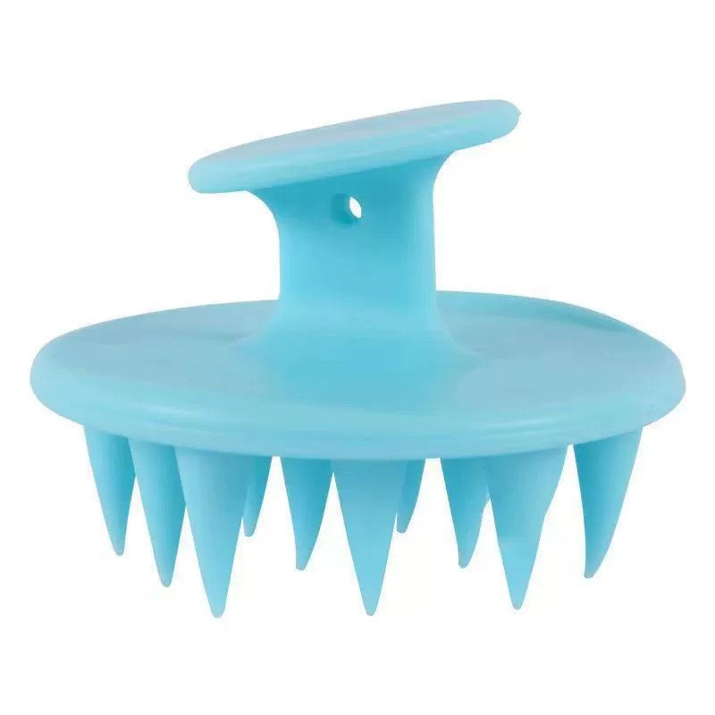 Silicone Hair Scalp Massager Shampoo Brush Hair Scrubber Waterproof Massager Shampoo Hair Brush