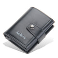 2024 Men Wallet RFID Blocking Protected Aluminium Box PU Leather Wallets with Money Clip Designer Cardholder Credit Card Holder