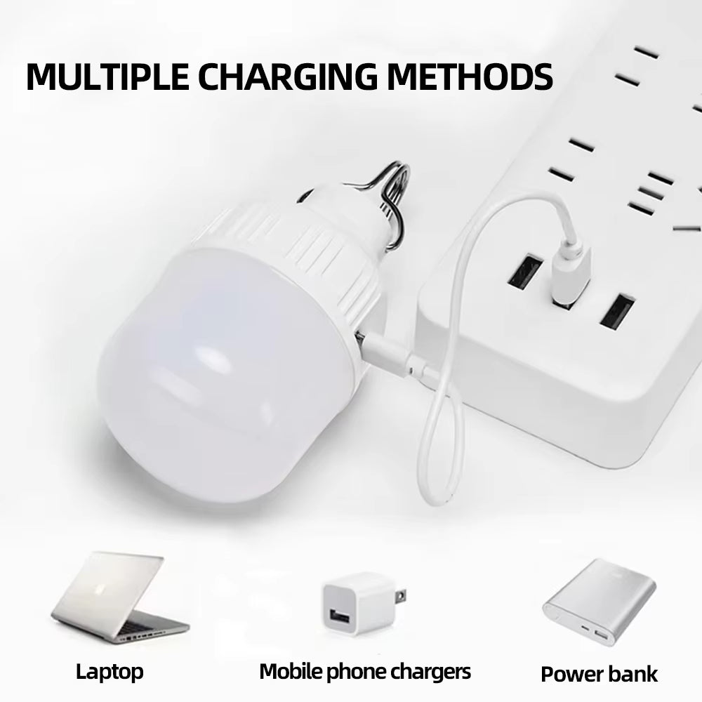 High-Power Ultra-Bright LED Camping Lamps Rechargeable Emergency Bulb Lanterns for Outdoor Use