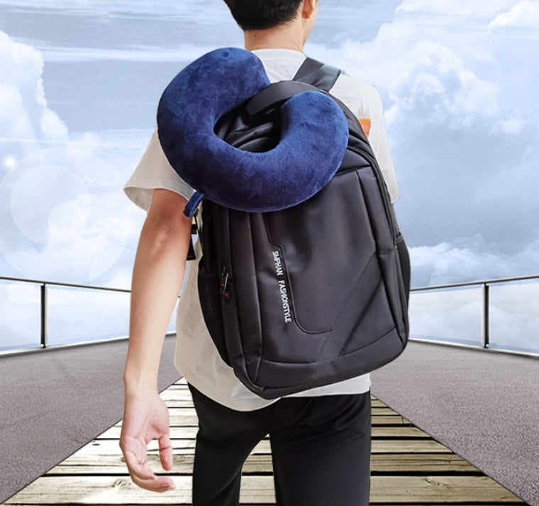 Travel Aircraft Neck Pillow U-Shaped Memory Cotton Nonwoven Technics