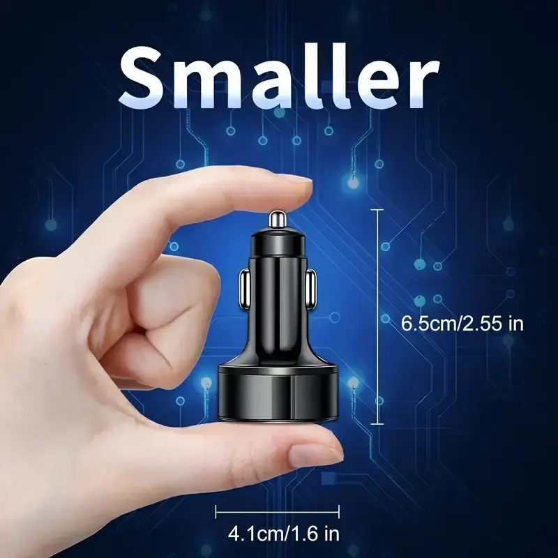 6-in-1 Fast Car Charger USB 3.0 3.1A Multi Port Adapter Phone Chargers for iphone Samusng Usb C Pd Car Charger