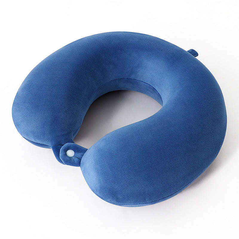 Travel Aircraft Neck Pillow U-Shaped Memory Cotton Nonwoven Technics