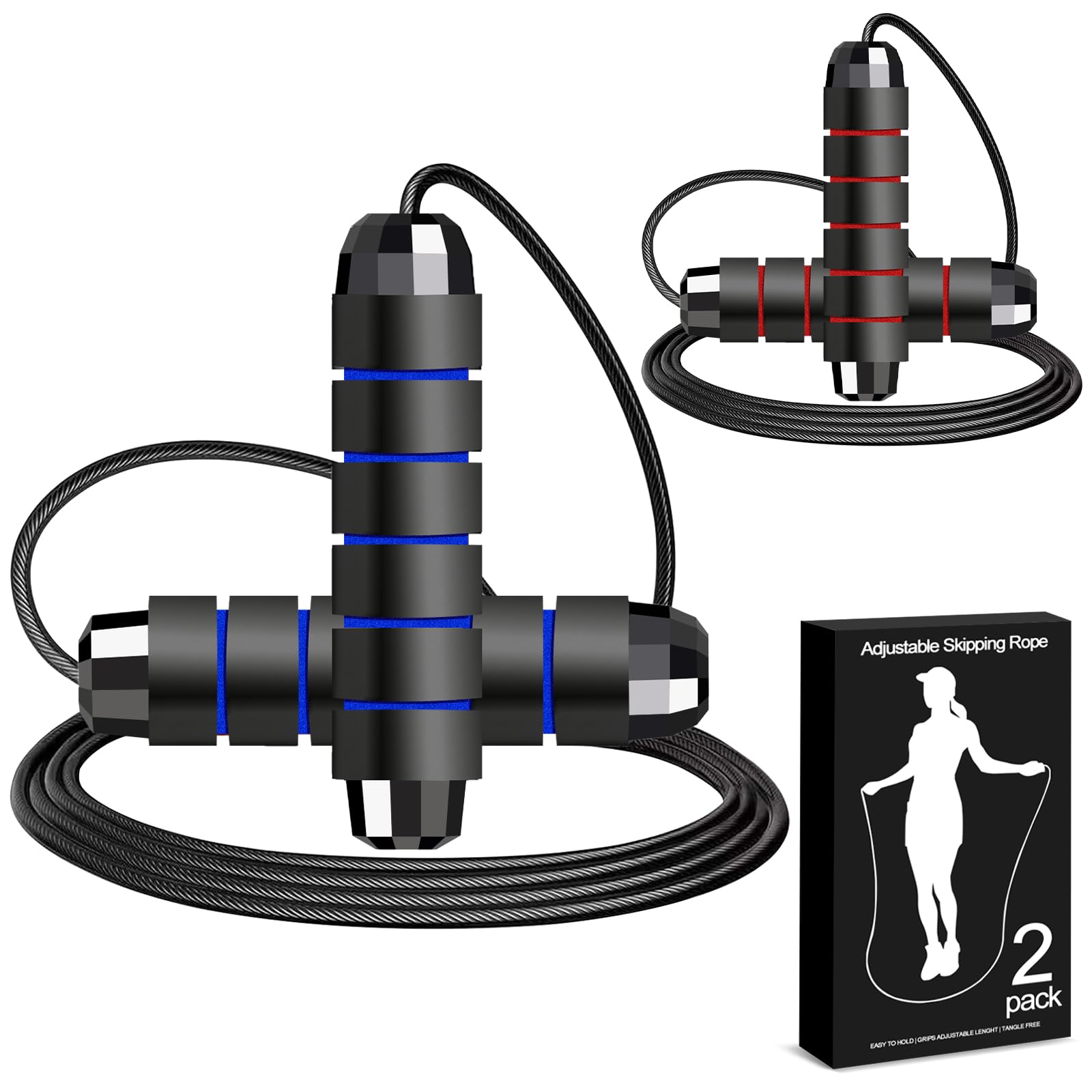 Fitness Equipment Wholesale Sports Weighted Speed Jump Rope Skipping Jump Ropes for Fitness